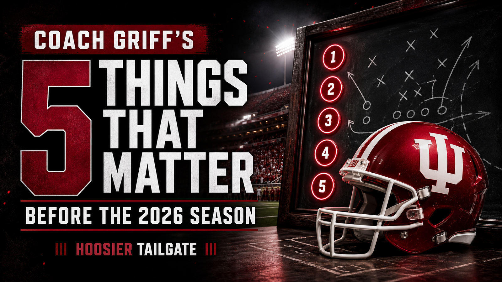 Coach Griff’s Five Things That Matter