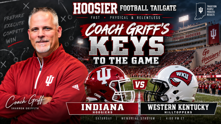 Coach Griff's Keys to the Game — Indiana vs Western Kentucky