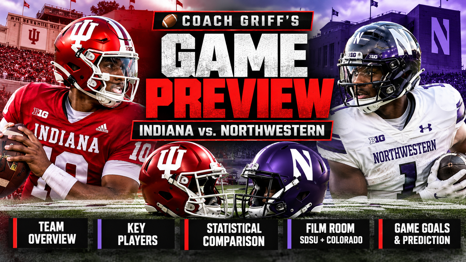 LIVE Tonight: Indiana vs. Northwestern Preview — What Travels Into Big Ten Play?