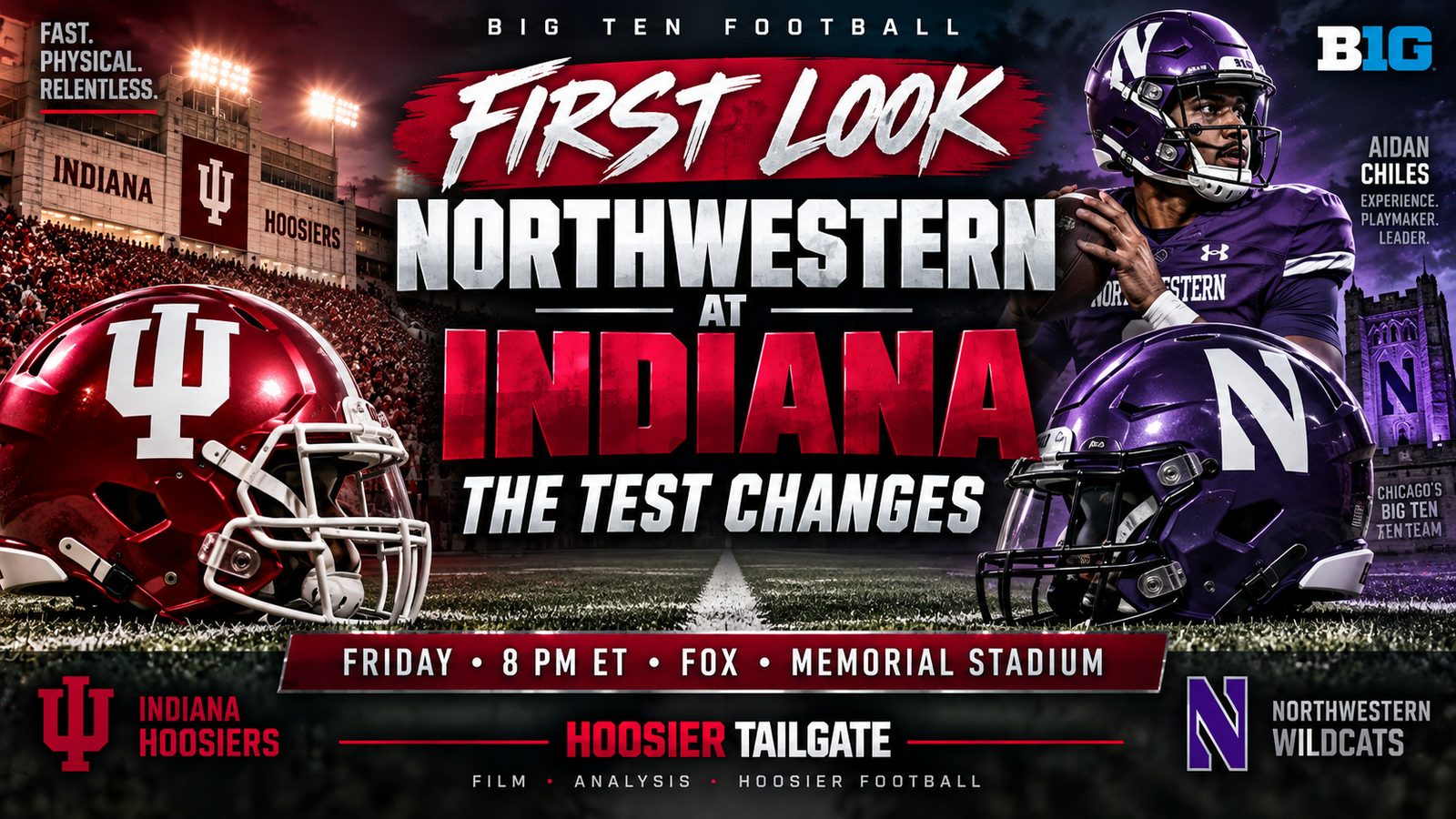 First Look: Northwestern Is 2-0 — and This Is Indiana’s First Real Test