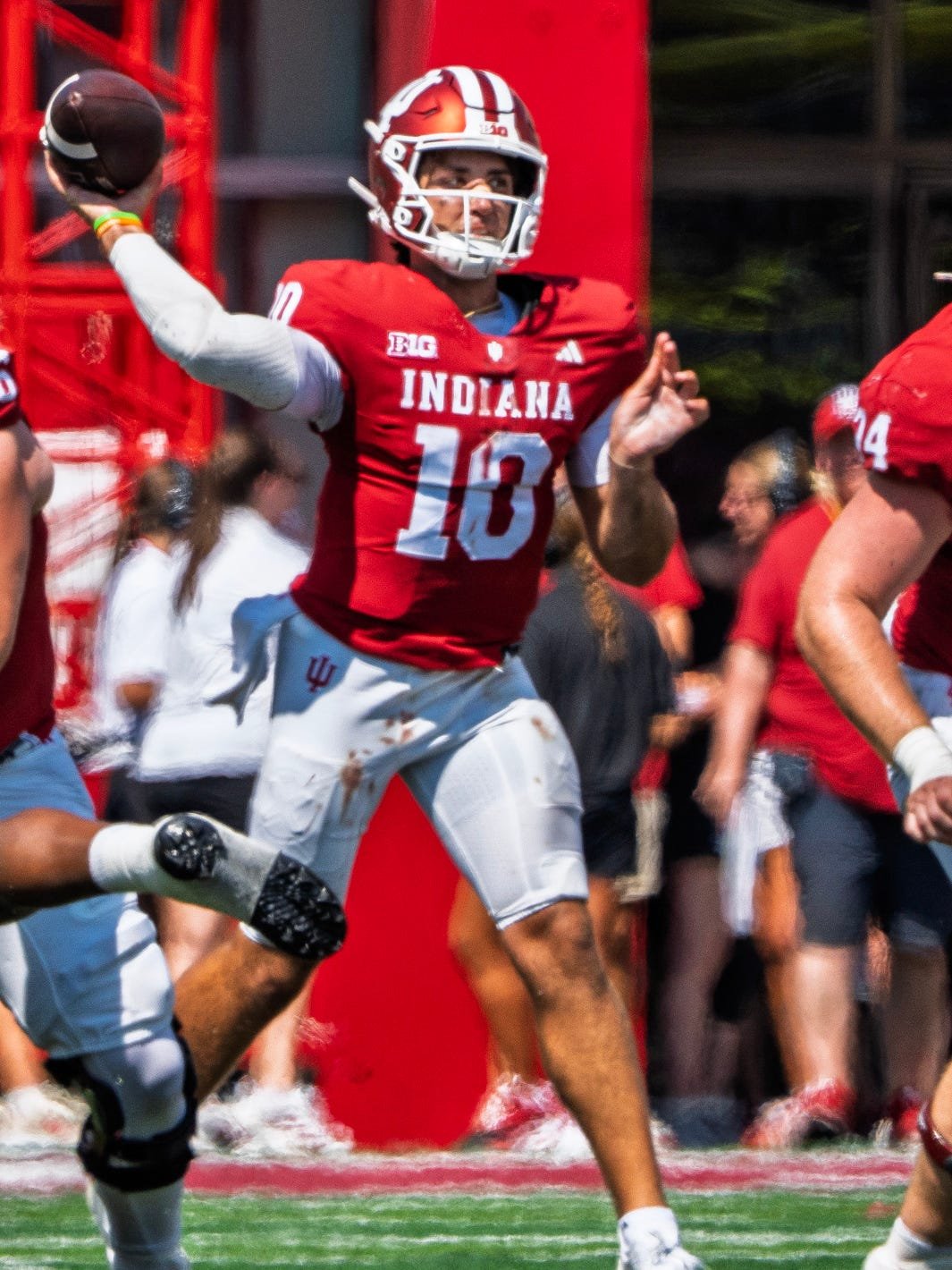 Four Touchdowns and Command: Josh Hoover’s Hoosier Debut Was Different