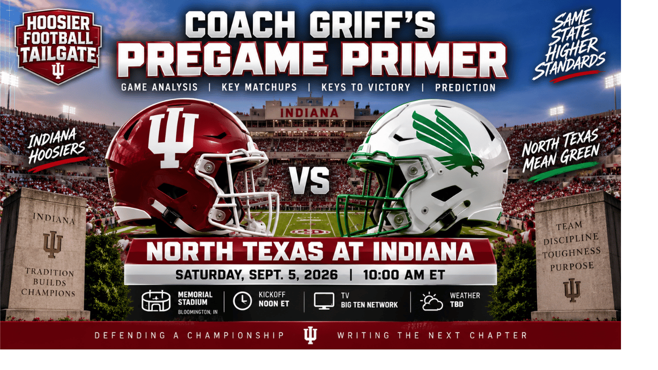 Indiana Football Game Day: What to Watch as the Hoosiers Open Against North Texas