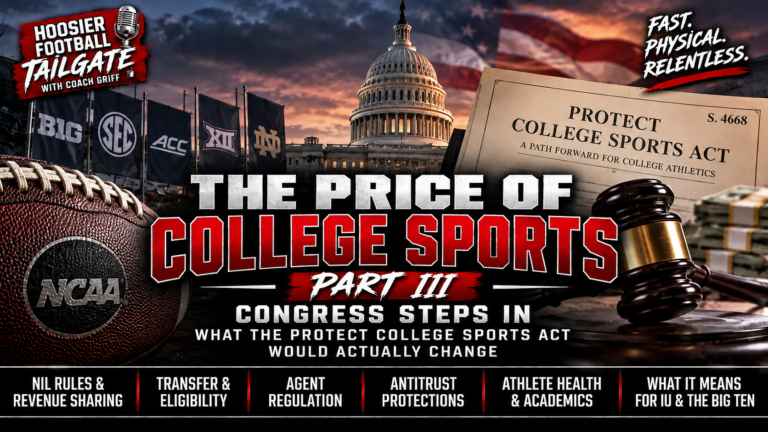 The Price of College Sports Part III — Congress Steps In and the Protect College Sports Act S. 4668