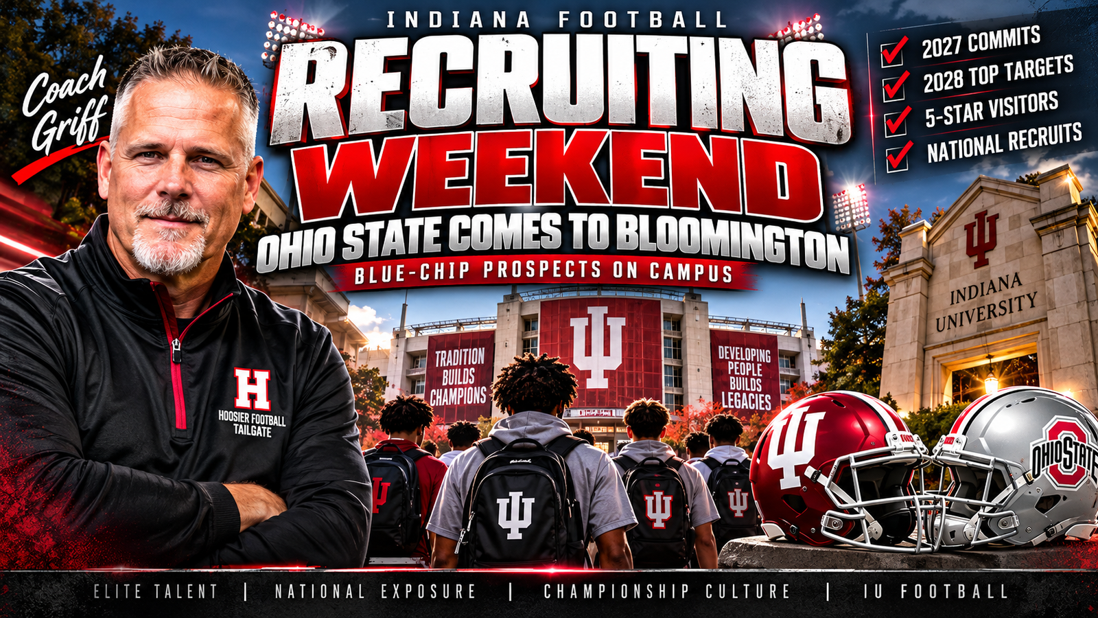 Indiana’s Biggest Recruiting Showcase? Ohio State Weekend Brings Blue-Chip Prospects to Bloomington
