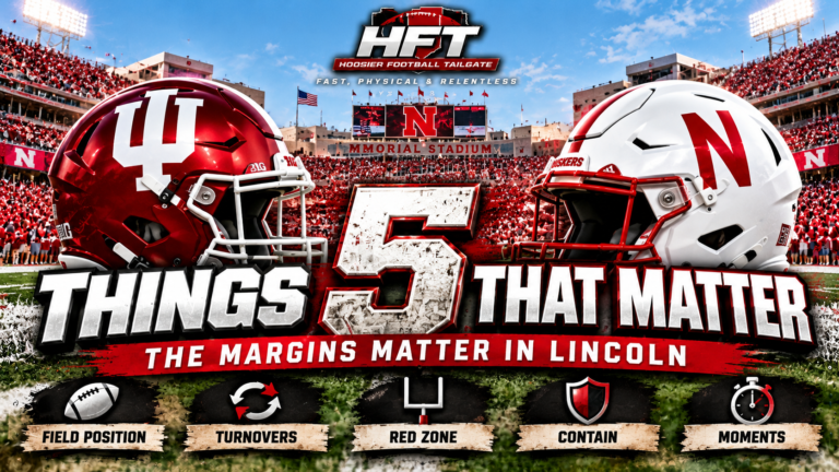 Hoosiers look to Dominate 5 Things that Matter