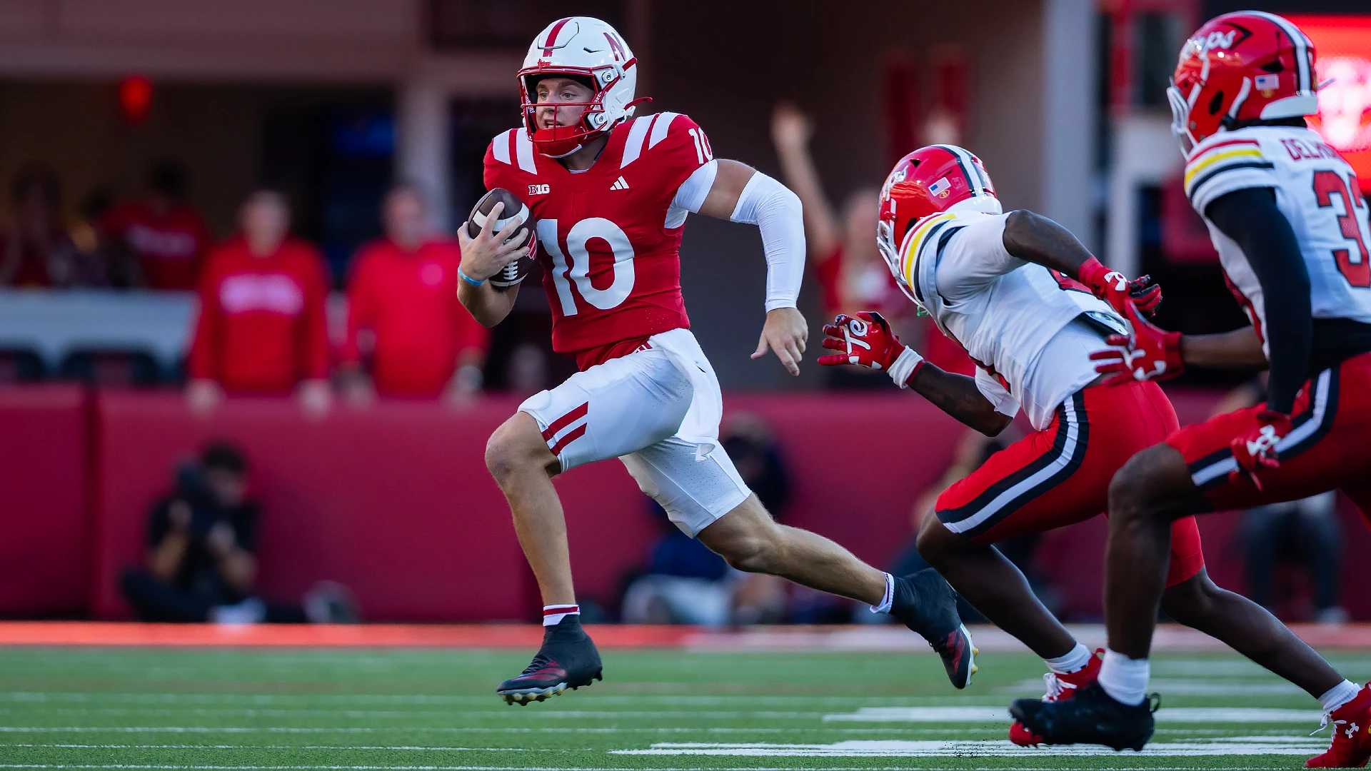 Watch: Matt Rhule on Anthony Colandrea’s Running Role Against Indiana