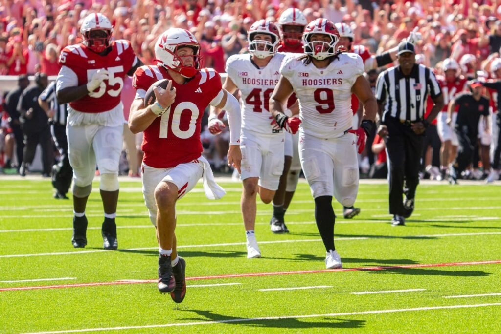 TD Run Huskers