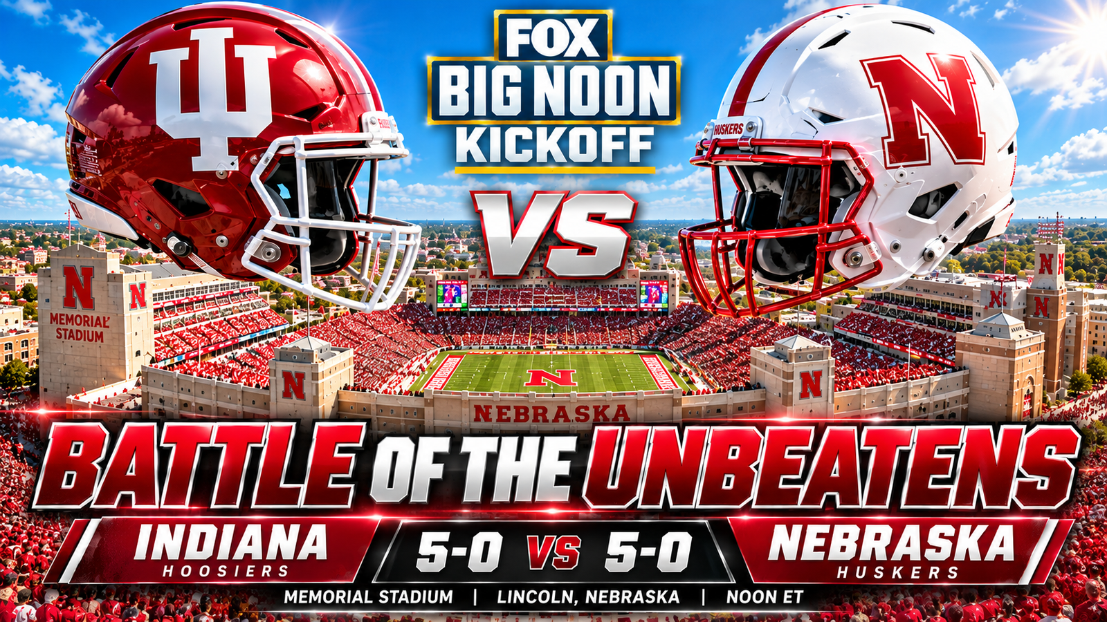 Indiana vs. Nebraska: Battle of the Unbeatens | Hoosier Football Tailgate Preview